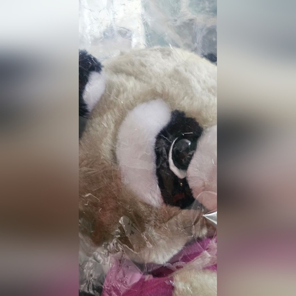 C S Int'l Inc. - 1983 Raccoon Still In Package! Stuffed Vintage Retro 'Smile'​ - Picture 4 of 10